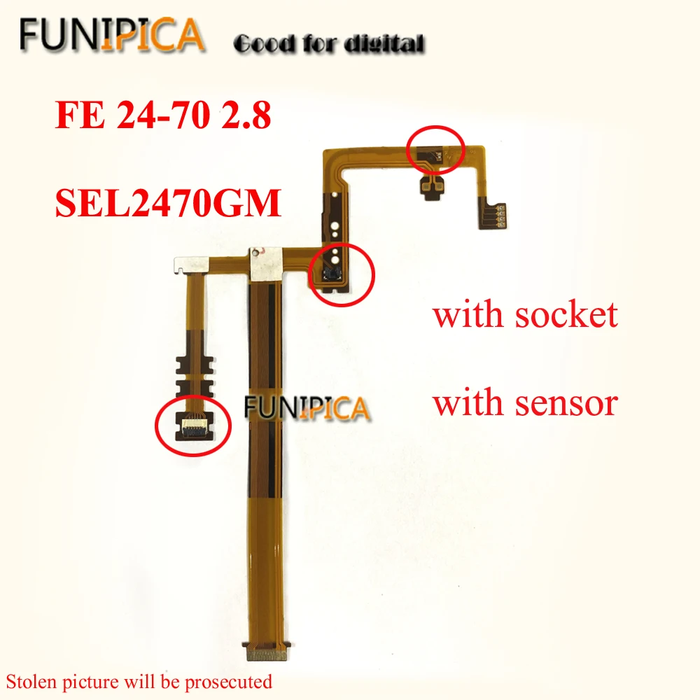 New FE 24-70 2.8 SEL2470GM Lens Aperture Flex Focus Anti-shake Cable For SONY 24-70mm 2.8 GM Flex Camera Repair Part