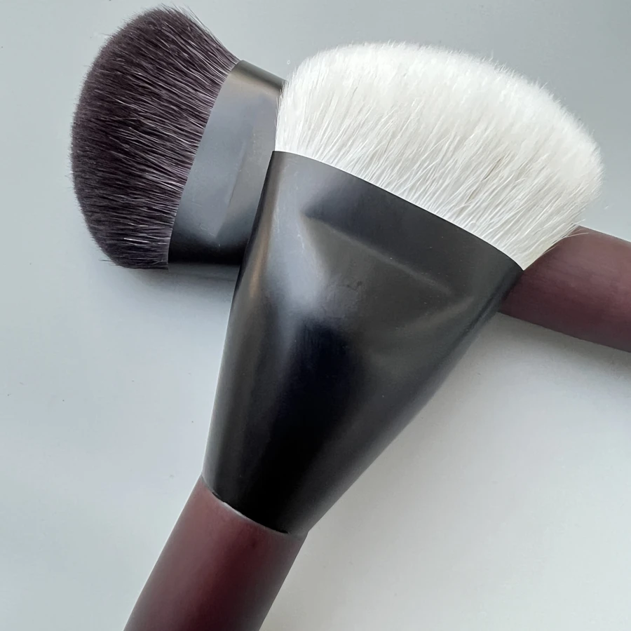 Shaped Sculpting Foundation Brush Contour Goat Hair Multifunctional Concealer Makeup Brushes Beauty Tools