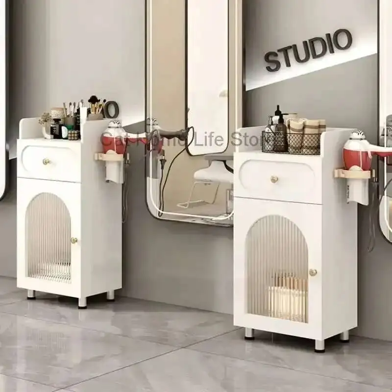 

Helper Hairdresser Professional Household Trolley Barber Cosmetic Cart Salon Furniture Mobile Food Serving Wheels Storage Makeup