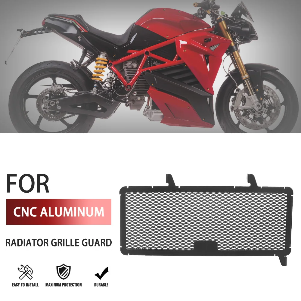 Motorcycle Radiator Guard Oil Cooler Grill Cover For Energica EGO (+/+RS)/ Eva Ribelle (RS)/ Eva EsseEsse9 '2021-2022-2023-2024