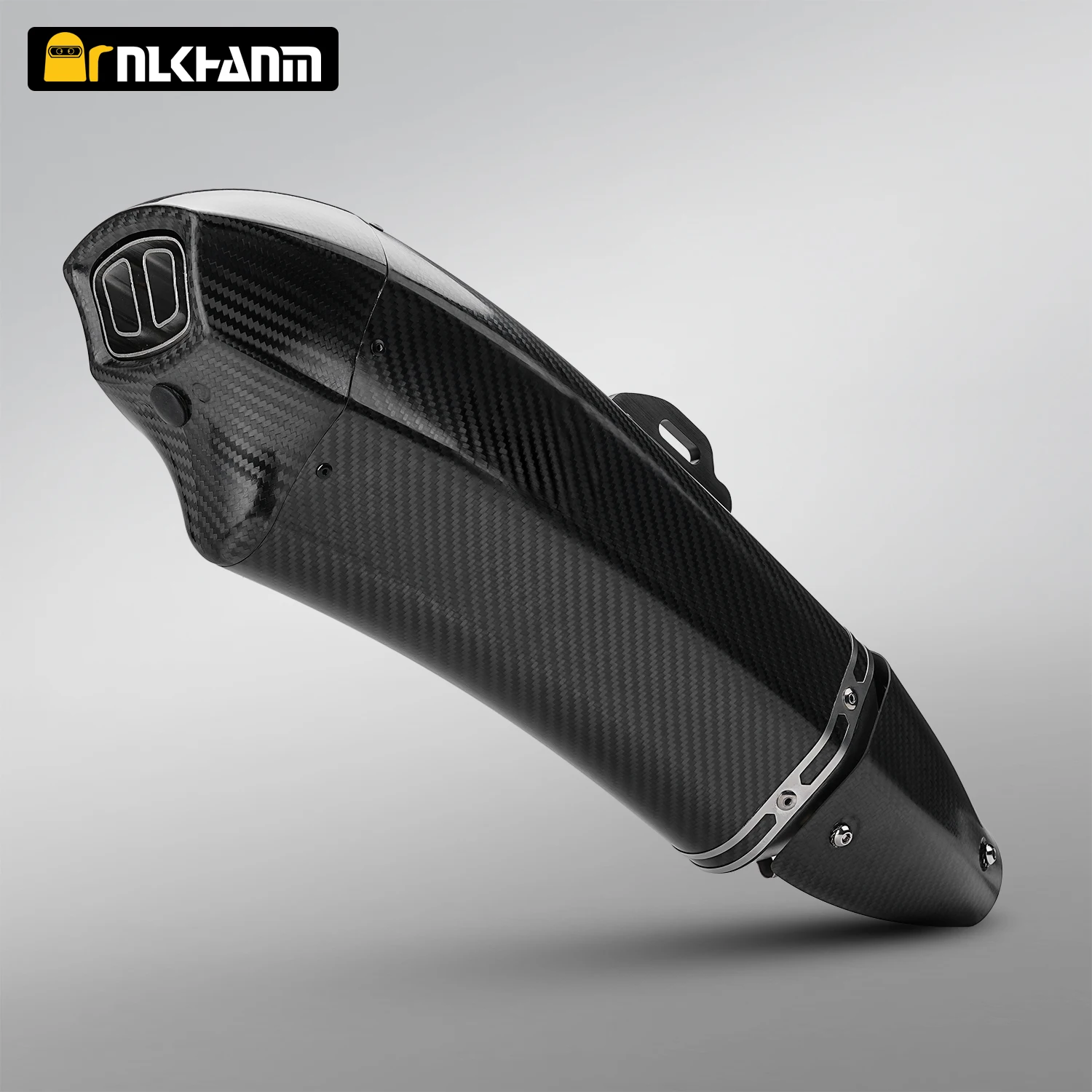 For Ninja H2 ZH2 2015-2020 Motorcycle Exhaust Modified Moto Escape 43mm Muffler Full Carbon Fiber System with DB Killer Link Pip