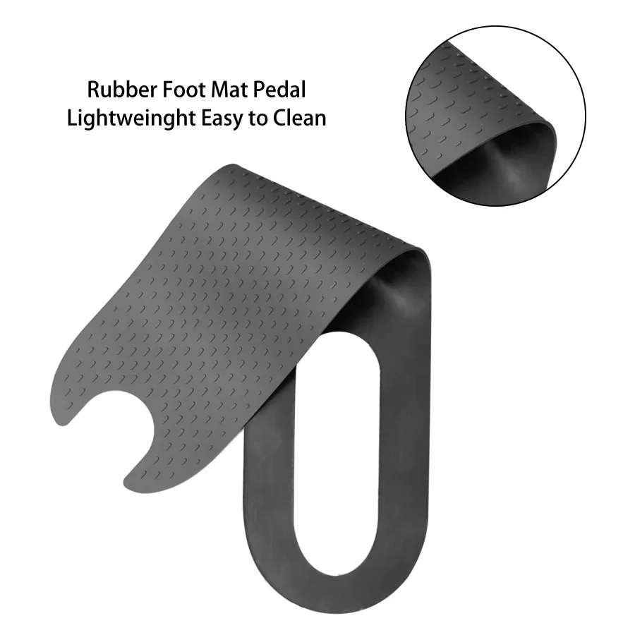 Silicone Foot Pad for XIAOMI M365 Electric Scooter Foot Mat Sticker Skateboard Rubber Adhesive Pedal Cover Pad Accessories