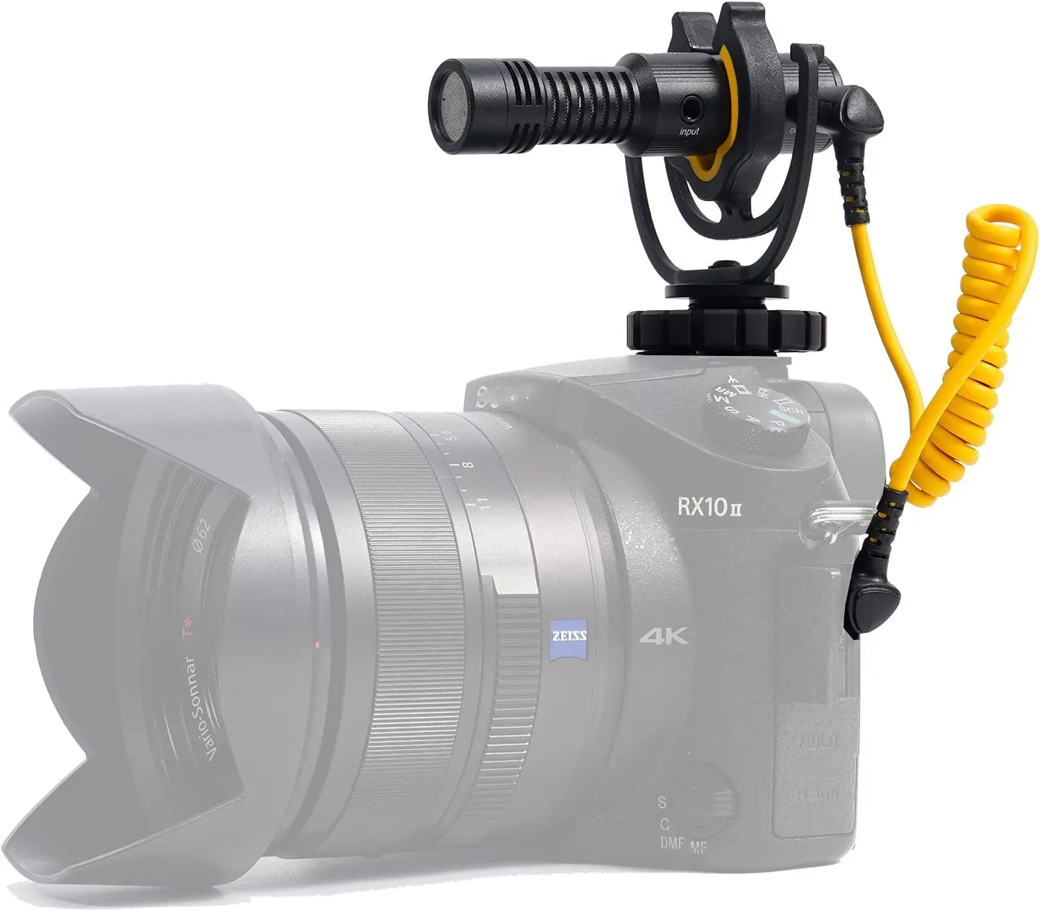 Deity V-Mic D4 Mini Video Microphone 20mph Wind Rating,Runs of 1-5V from Cameras,Phones,and Audio Recorders