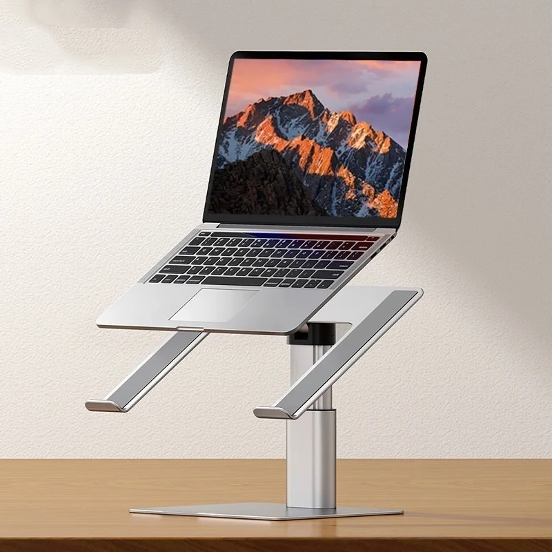 

New Adjustable Laptop Stand Aluminum Notebook Support for Macbook Pro Air iPad Tablet PC Desktop Holder Metal Laptop Bracket