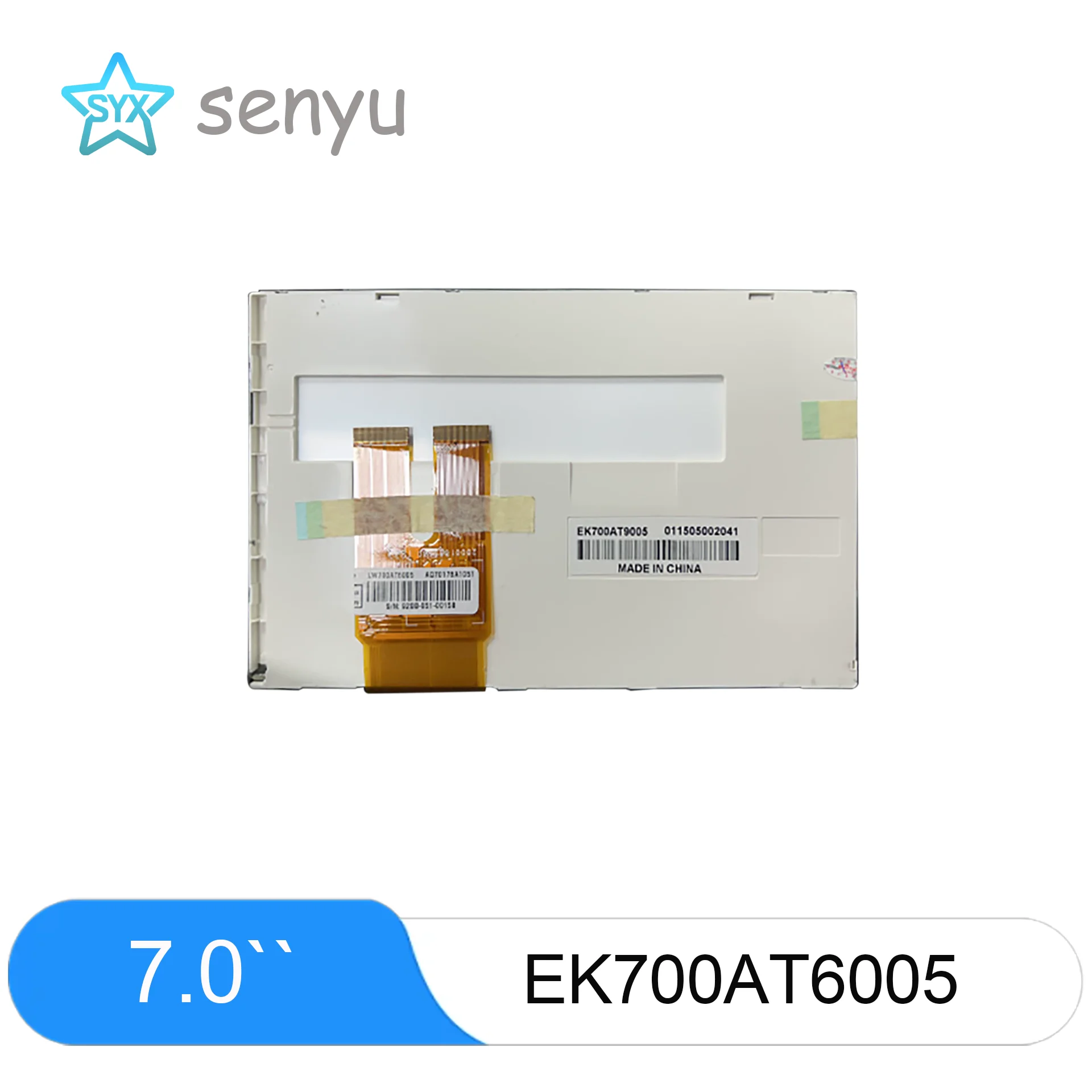 7 inch LCD Panel EK700AT6005 LW700AT6005 Display Screen For Industrial HMI, CNC, Medical Equipment Replacement