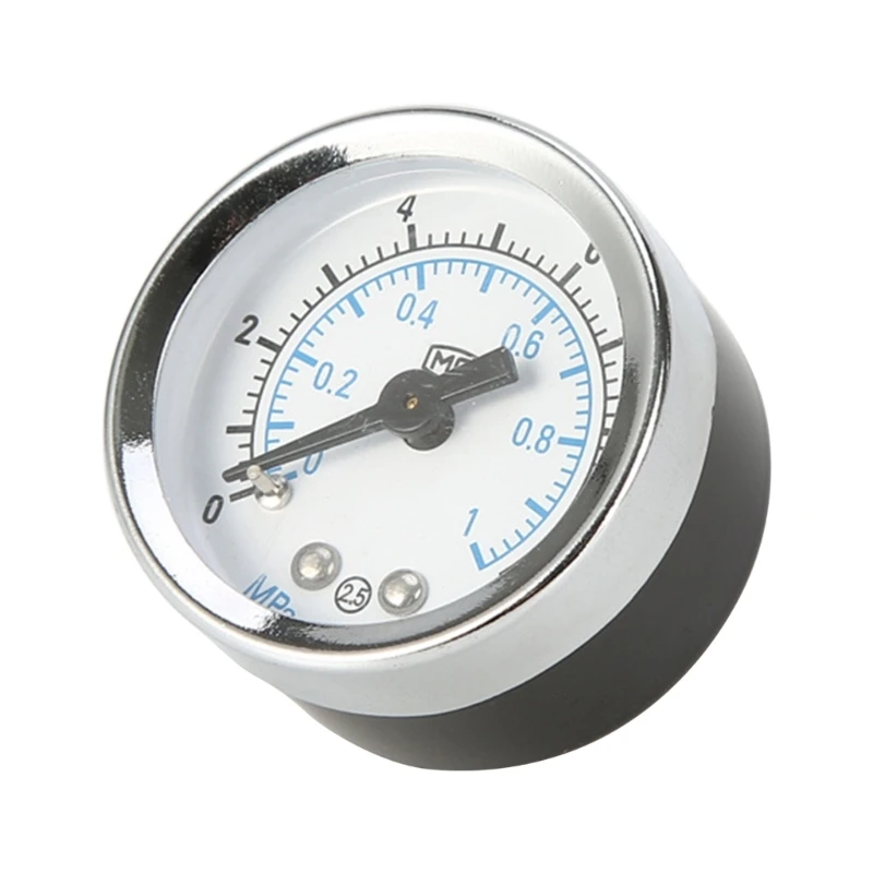 Compact Pressure Gauge Y40/Y50 Aluminum Pressure Meter Pressure Gauge Back Moun PXPD