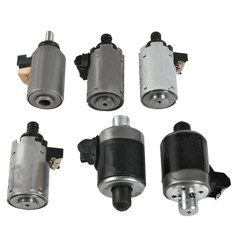 STPAT 6PCS 5-Speed 722.6 Automatic Transmission Solenoids 1402770035 1402770098 Fit 1994-05 Mercedes Benz S320 S350 S420