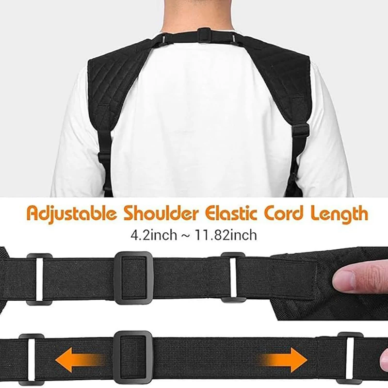 Tactical Shoulder Holster Concealed Carry Gun Holder Double Magazine Pouch Adjustable Underarm Pistol Holster Outdoor Hunting