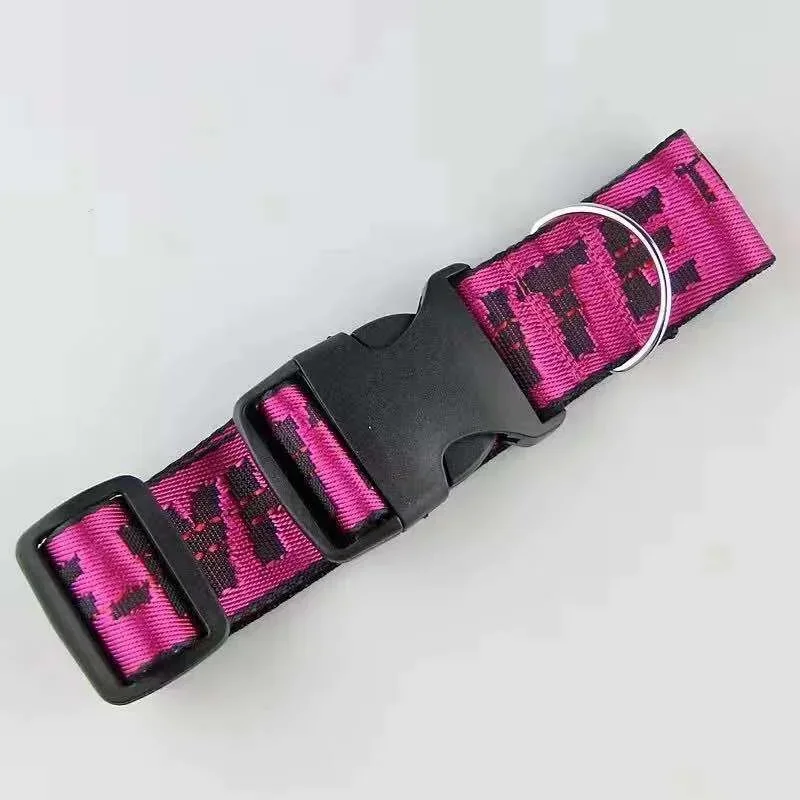 Fashionable Adjustable Dog Collar 3.5cm Collar Product Nylon Dog Collar