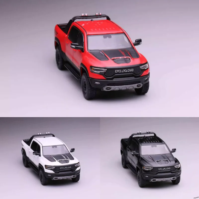 596 1:64 Scale RAM TRX Off-road Pickup Simulation Alloy Model