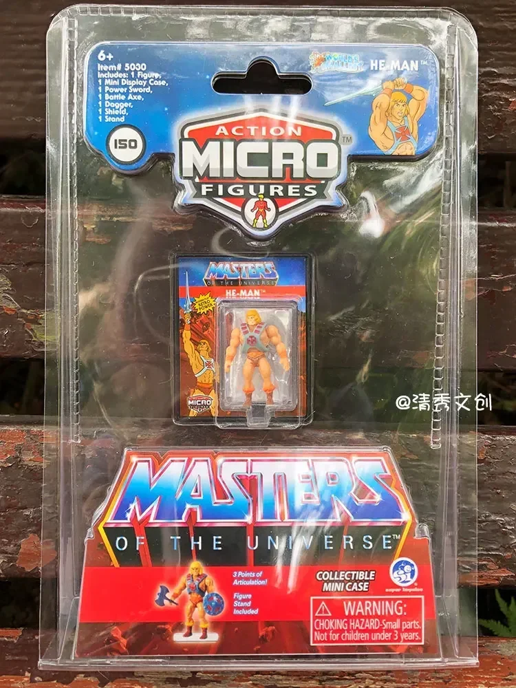 ACTION MICRO FIGURES Miniaturees Cartoon Animation HeManes and The Masterses of The Universees Vintage Collectible Models Toy