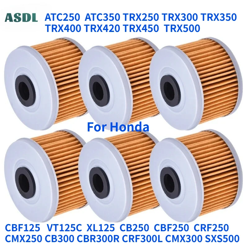 Filtr oleju do Honda VT125 VT125C Shadow XL125 XL125V Varadero De Luxe CBF VT XL125 CBF250 CRF250 CRF250F CRF 250 SXS500M