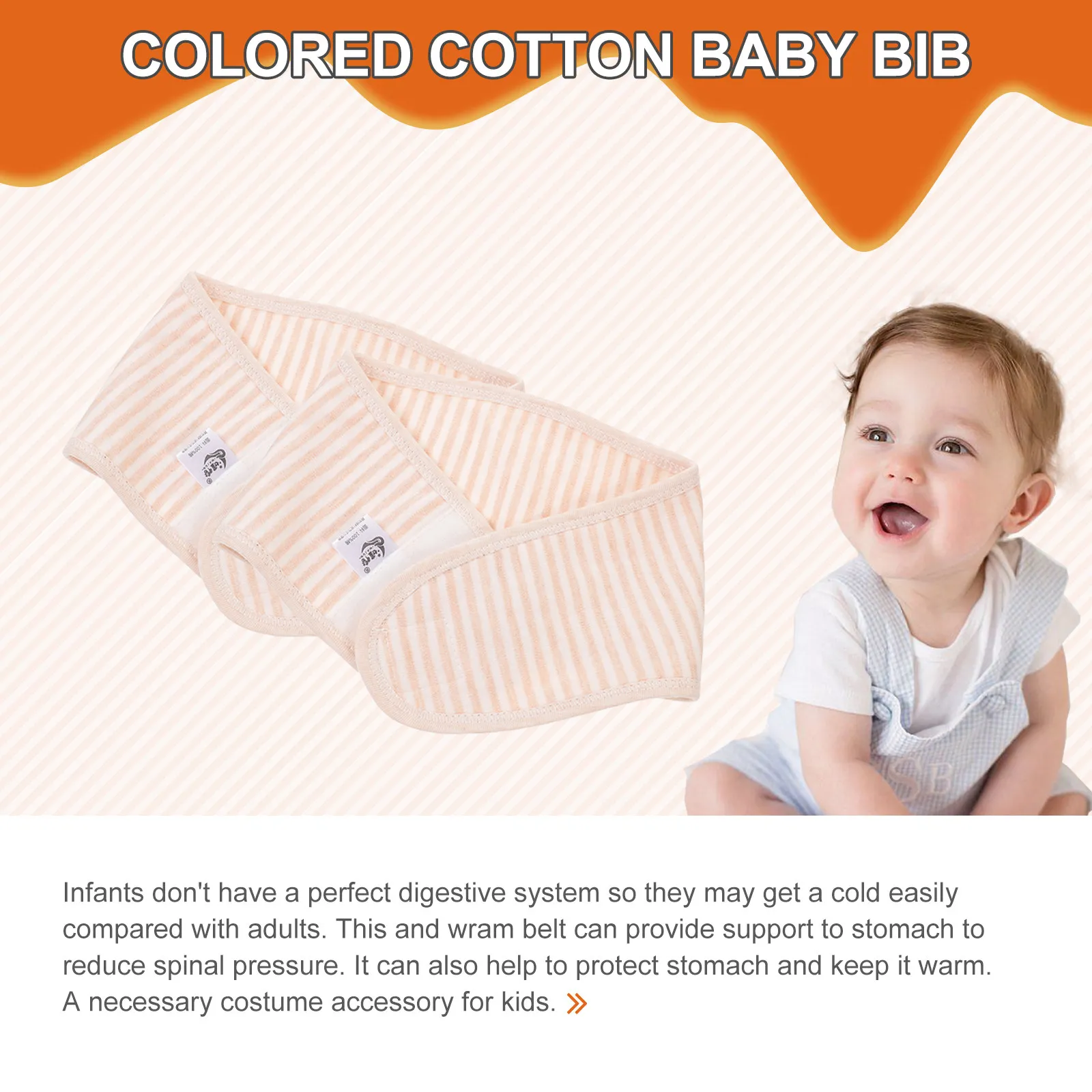 4Pcs Infant Belly Band Newborn Umbilical Navel Hernia Belt Breathable Air Mesh Stomach Support Belly Band Hernia Belt for Baby