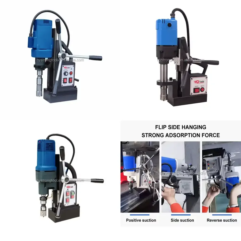 

12-50mm Hole Drill Portable Magnetic Drilling Machine Magnetic Drill HY5105 Perceuse Magnetique