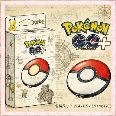 

В наличии: Оригинальный детектор сна Pokemon GO Plus от Bandai, аксессуары, рождественские подарки, коллекция подарков