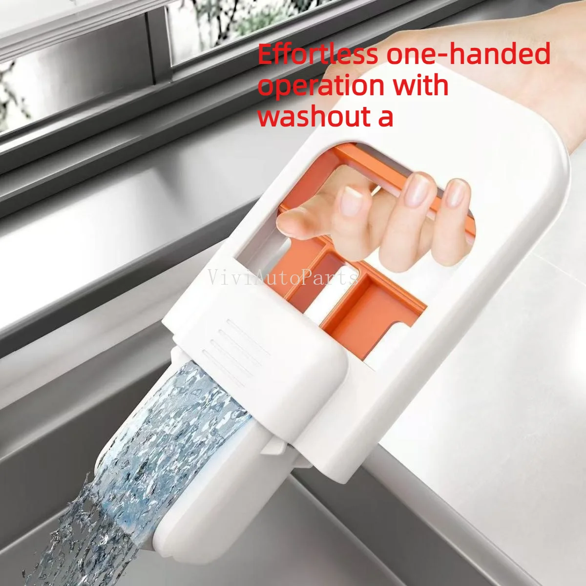 Mini Handheld Sponge Mop Multifunctional Kitchen Desktop Cleaning Mop Oil & Water Absorbing Replaceable Cleaning Rag