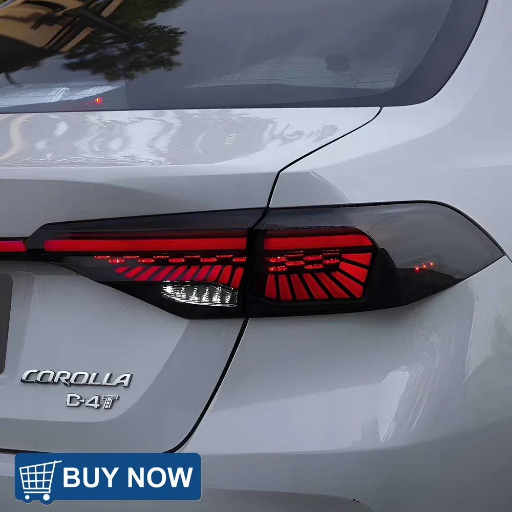 

Auto Back Lamp Assembly for Toyota Corolla 2019-2023 Led Car Through Taillight Upgrade Starry Sky Fog Brake Signal Accessories