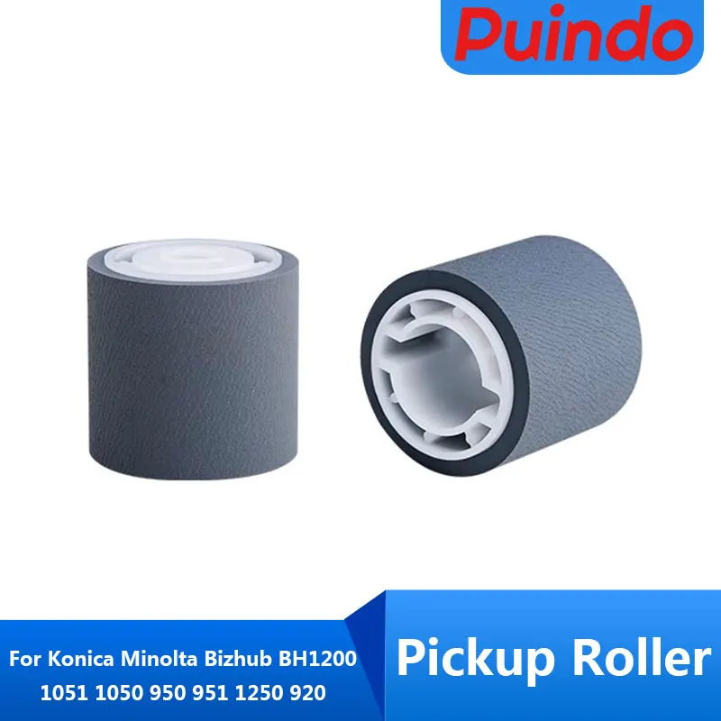 

10pcs A4EUR71400 Pickup Roller For Konica Minolta Bizhub BH1200 1051 1050 950 951 1250 920 Feed Roller