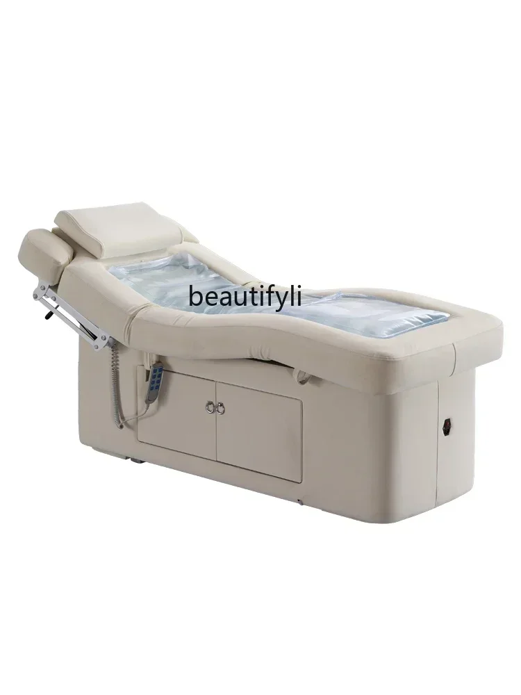 High-End Electric Spa Bed Beauty Salon Lifting Massage Intelligent Constant Temperature Heating Spa Facial Bed