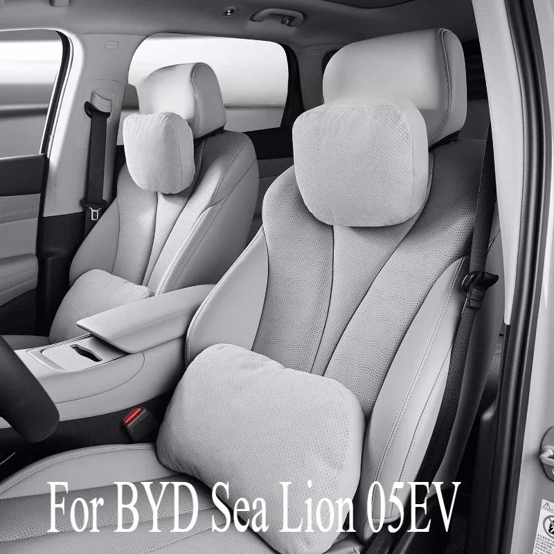 

Car Headrest Waist Rest Model Car Neck Pillow Back Rest For BYD Sea Lion 05EV Interior Products Seat Interior Accessories