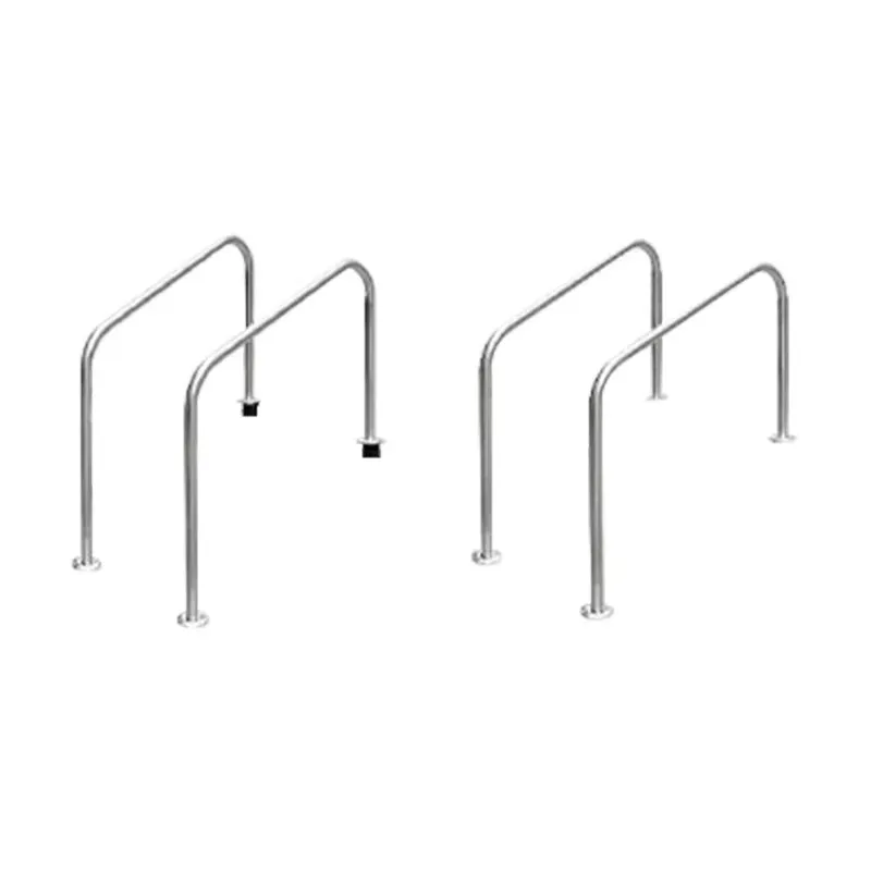

Easy Install Stainless Steel Pool Ladder above Ground Swimming Handrail with Anchor & Flange Type Durable and Stylish
