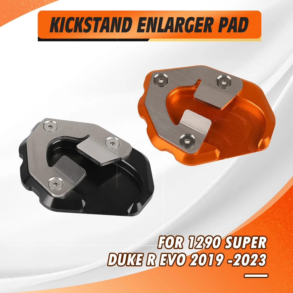 

For 1290 Super Duke R Evo 1290 Superduke R 2019 2020 2021 2023 Kickstand Side Stand Pad Enlarge Extension Support Plate