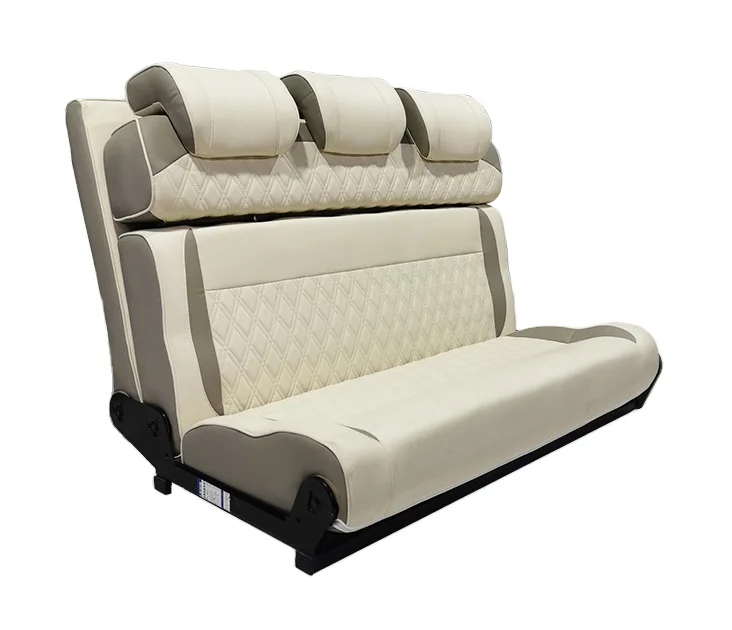 

Good Quality Converted RV Camping Seat Beds Business Triple Folding Bench Seat For Camper Van