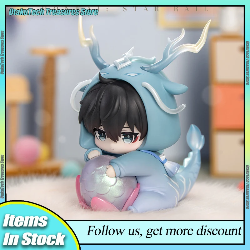

mihoyo Honkai: Star Rail Boys' Dormitory Series Q-Version Blind Box Cute Figurines Dan Heng Aventurine Game Peripheral Gift