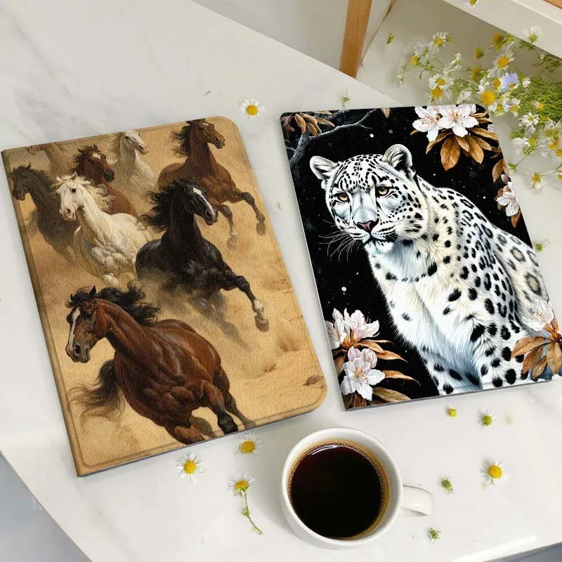 

Running Horses Desert Sand Tablet Case For Huawei Honor MatePad MediaPad Air 5 6 7 11 V6 V7 V8 V9 X9 X8 T10 T10s C5e T5 Gift