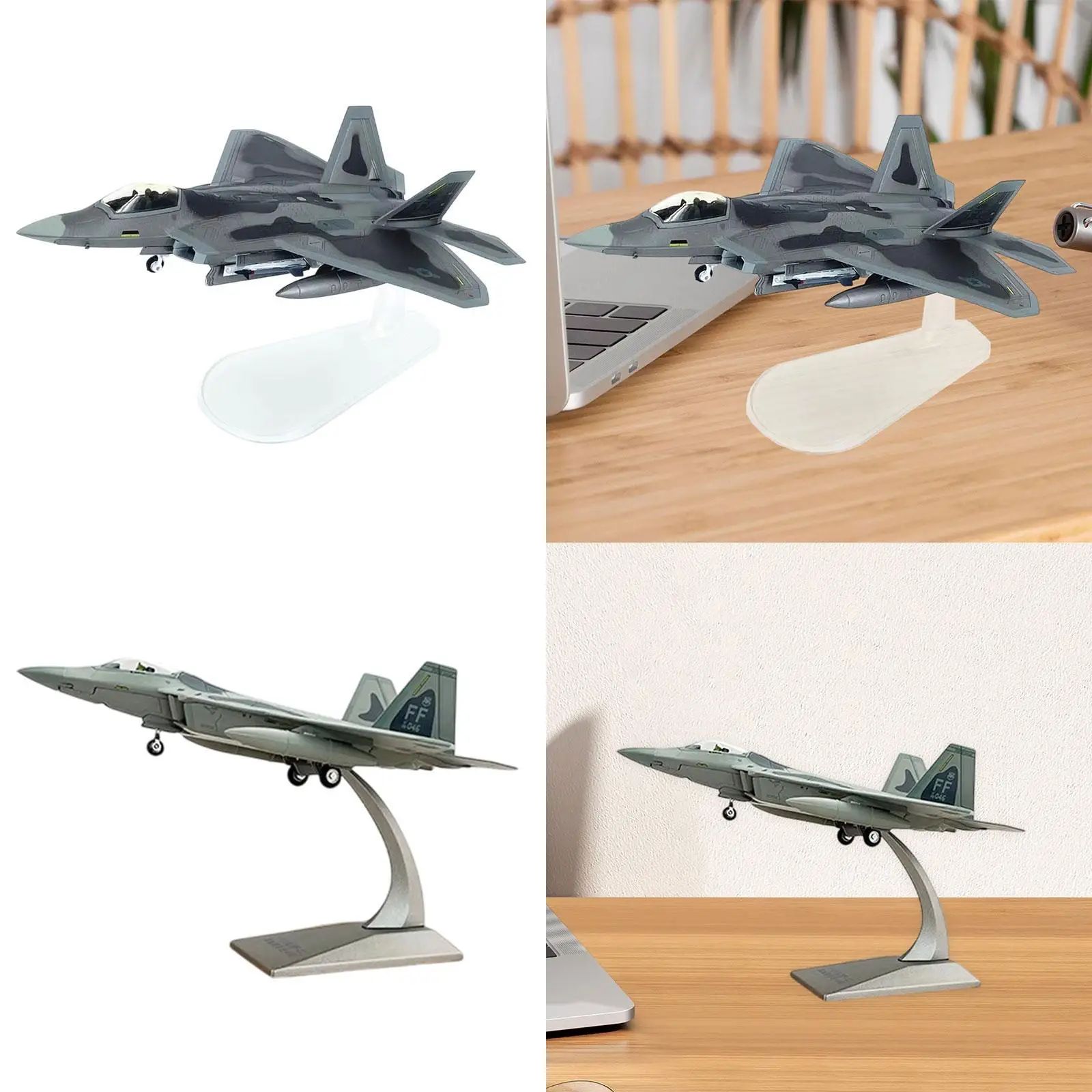 1:100 Airplane Fighter Aircraft Model Fighter Model for Table Office Bedroom