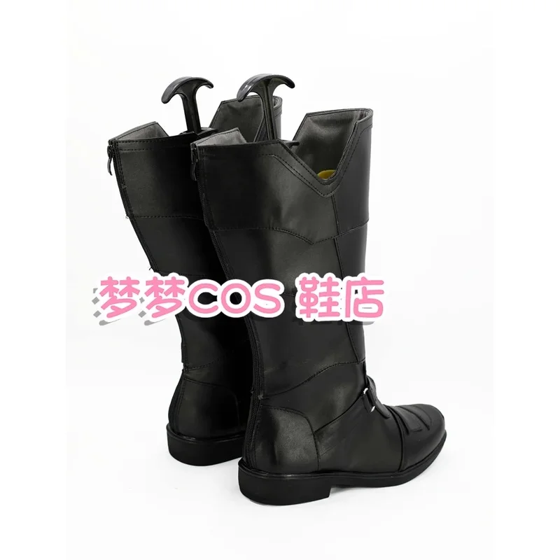 A;3,v;7'd/Daredevil Zapatos de Cosplay, Botas de Superhéroe Matt Murdock para Hombres y Niños, Botas Hechas a Mano para Halloween y Carnaval;4,v;6'h/