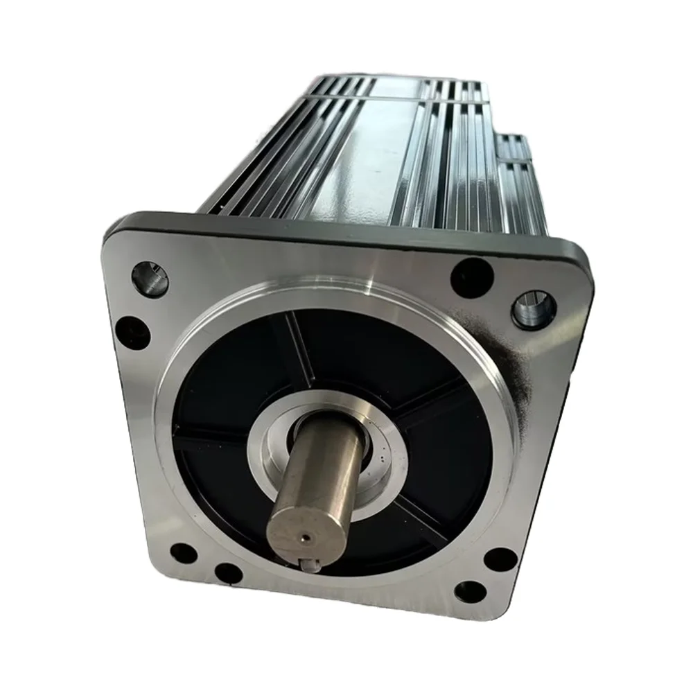 High Power Brushless DC Motor 130mm 48V 3000W 3000 RPM with Marine Fan Brake