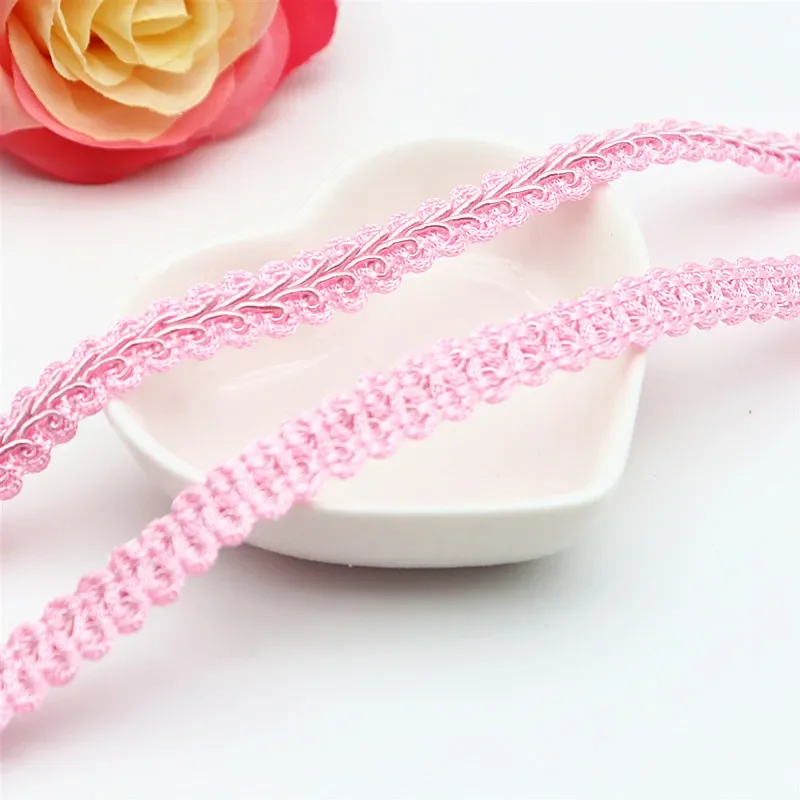 2-5 Yards Lace Trim Ribbon Multicolor Centipede Lace Trim with Braided Sewing Accessories DIY Craft Wedding Decoration 12mm