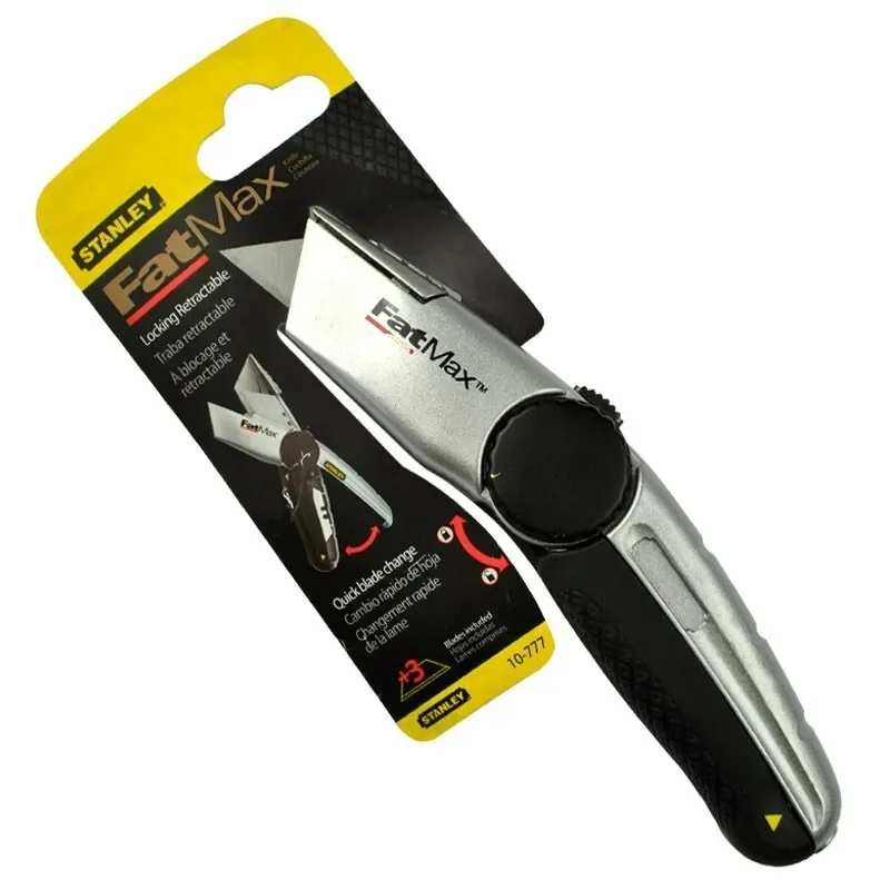 Imagem -06 - Stanley 1077722 Fatmax Heavy Duty Cortador 19 mm Hobby Knife Cortador de Papel Papel de Parede Faca Papel de Parede Faca com Lâmina Prático