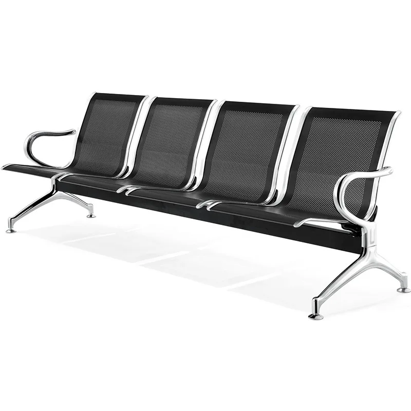 

Airport Waiting Metal Waiting Chair Hospital Waiting Room Public Chairs Modern Airport 3 or 4 Seater Gang Bench Seats