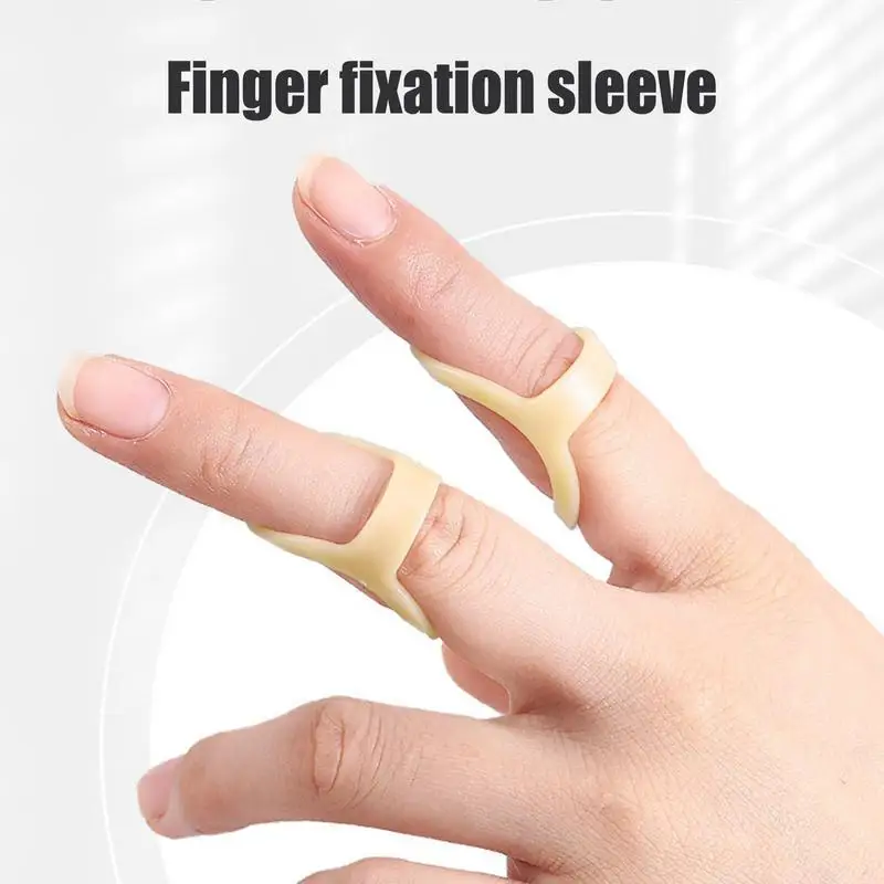 Finger Brace Splint Flexible Finger Support Brace For Pointer Finger Broken Protector Finger Splints Stabilizer For Heal Broken