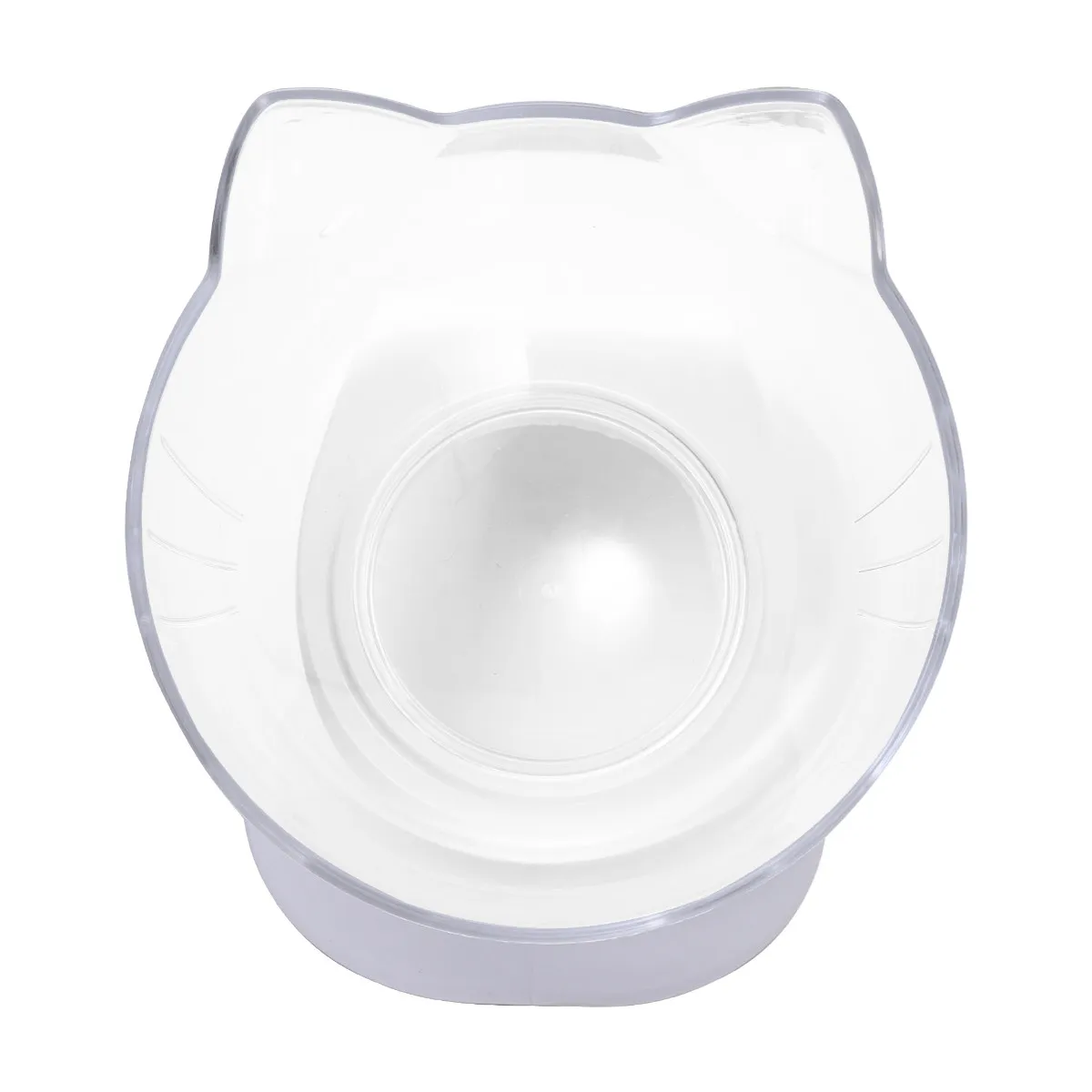Tilted Cervical Spine Protective Cat Feeder Bowl Anti-Slip Base Stable Design Easy to Clean Residue-Free Surface Pet Supplies