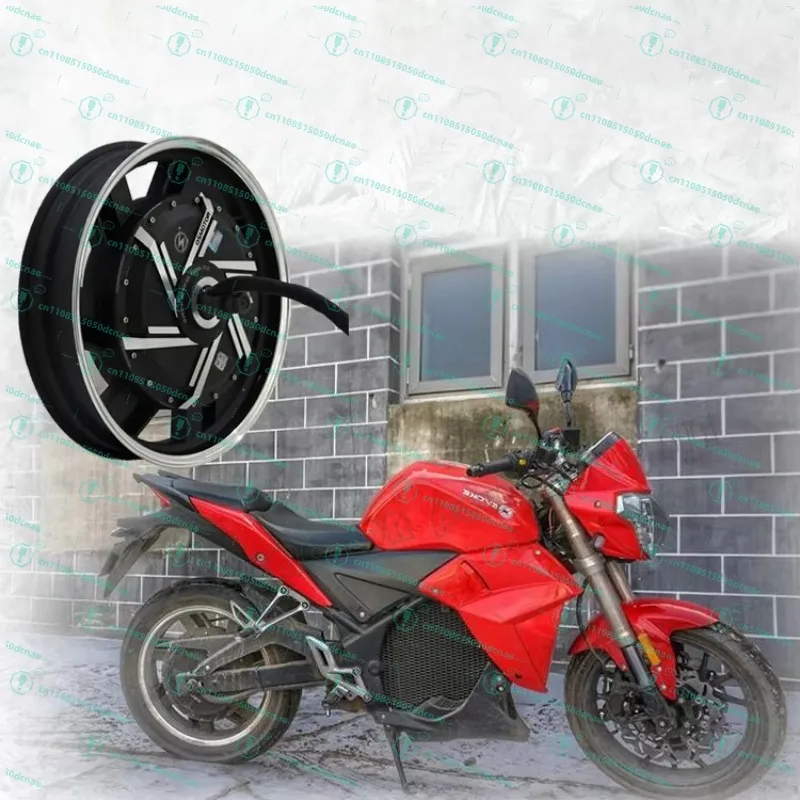 

QS Motor High Speed Electric Motorcycle Wheel Motor 8000W 17 * 3.5 inch V3 V4 120KPH New Condition