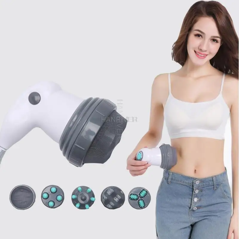 6 in 1 full body relaxing and rotating body massager 3D electric full body weight loss massager roller fat reduction massager