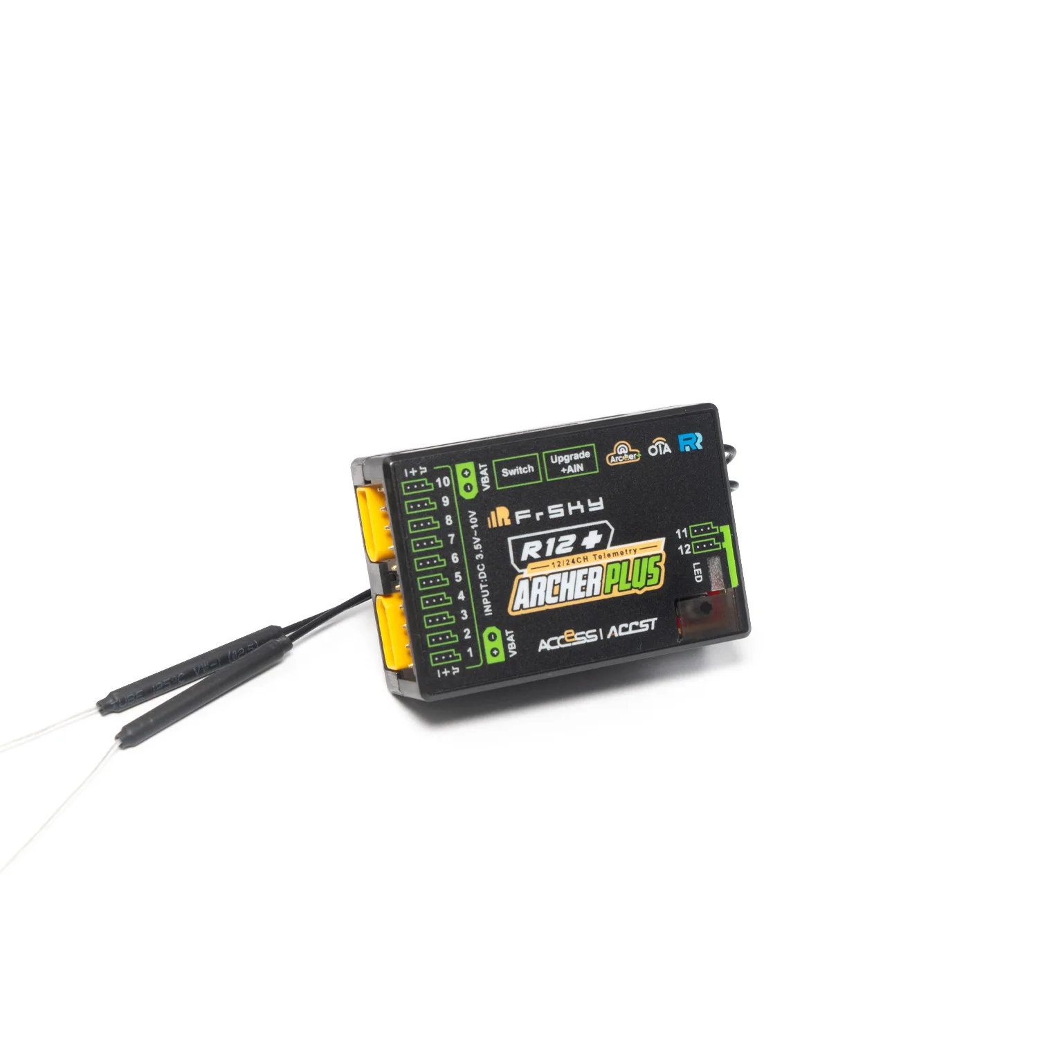 FrSky Archer Plus R12 + Receiver 12 Channel FPV Model Aircraft Connector