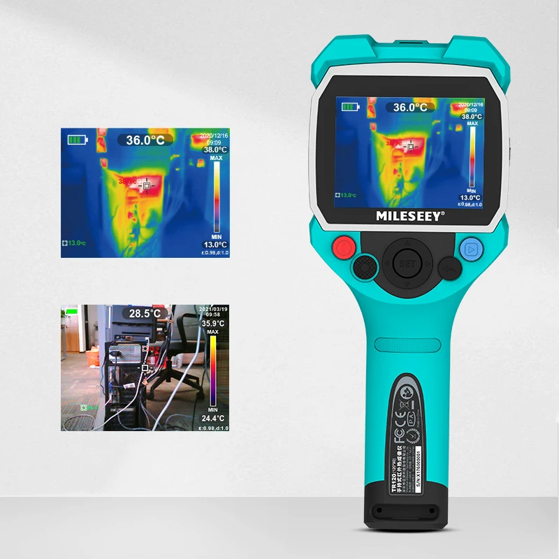 

Mileseey TR120 Система тепловизионной визуализации высокого разрешения Настраиваемая тепловая камера OEM и ODM и прибор для измерения температуры