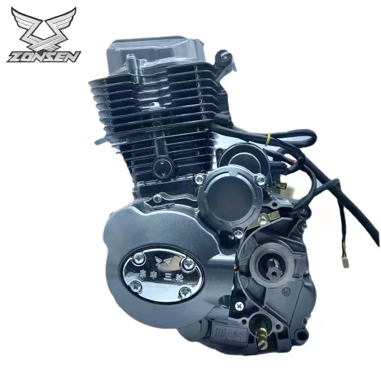 Motorcycle engine 4 stroke air cooling electric start motorcycle engine assembly CG150