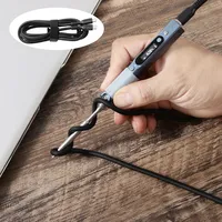 Electric Soldering Iron PD 100W 5A Quick Charging Heat Resistant Type-C Cable with E-MAKER Chip Thicken Copper Core Welding Tool