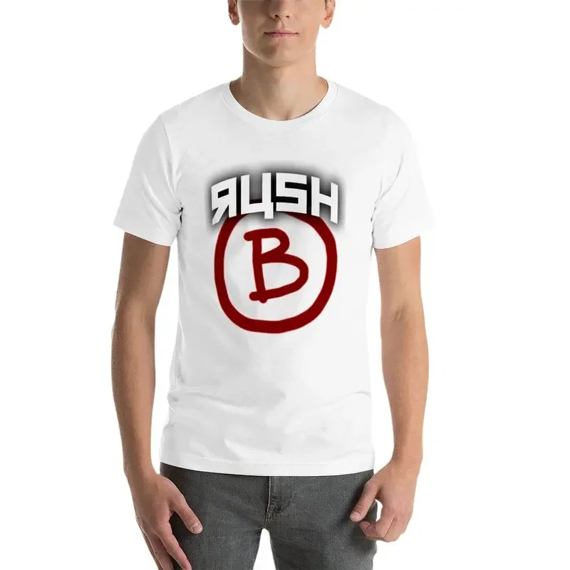 Y2K New RUSH B - Counter Strike T- Graphics T Shirt Korean Fashion Men'S T Shirts