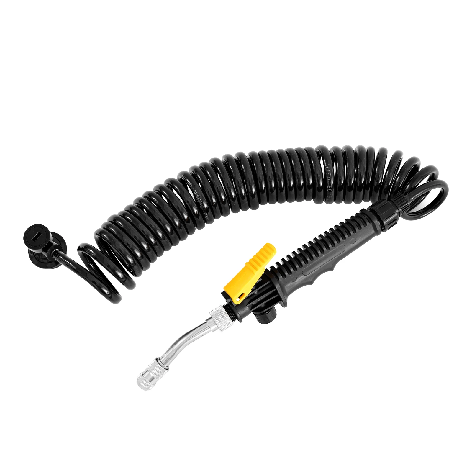 Autowasch-Sprühpistole mit 6M Elastischem Federschlauch, Verstellbare Wasserdüse, Ersatz-Wasserpistole, Auto-PPF-Sprüher, Reinigungswerkzeuge – Detail 8