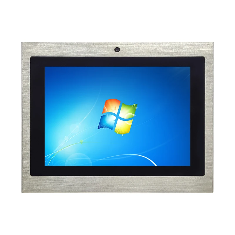 12.1 inch full IP67 waterproof stainless steel EETI touch control industrial panel pc with