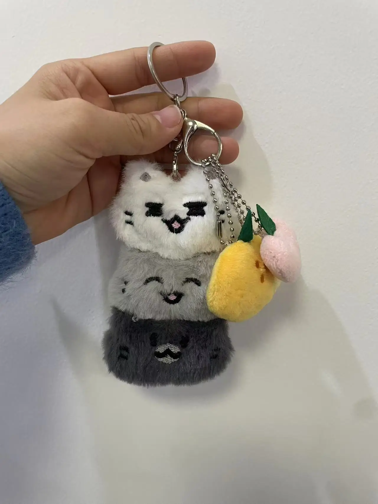 جديد Minité أفخم Kpop المشاهير ون Junhui يونيو فلاش الطرفية دمية أفخم قلادة المفاتيح مروحة جمع هدية حزمة قلادة #3