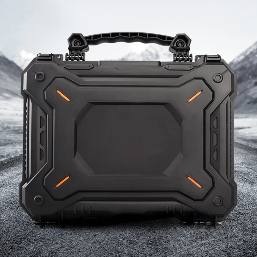 Tool Storage Box Portable Protective Equipment Camera Case Waterproof Dustproof with Foam Padded Fishing Hiking Handbag