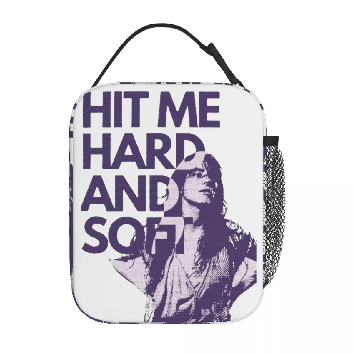 B-Billie-Girl E-eilish Insulated Lunch Bag High Capacity Meal Container Cooler Bag Tote Lunch Box Beach Outdoor Food Bag