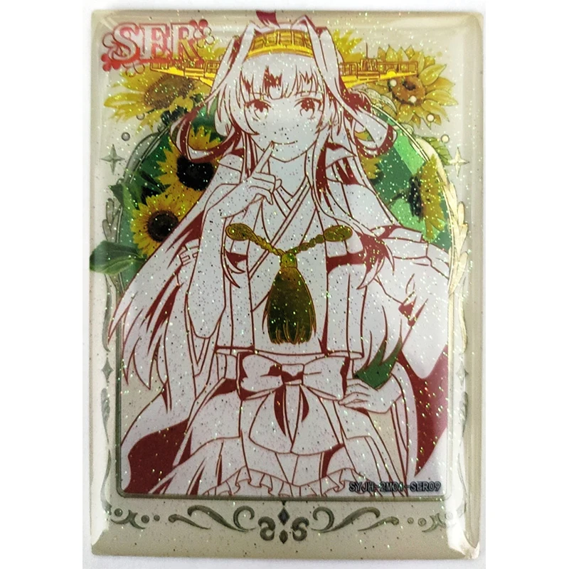 Goddess Story Sep Series Anime Figure Collection Game Collection Bronzing Rare Flash Card Cartoon Board Game Toys Birthday Gift